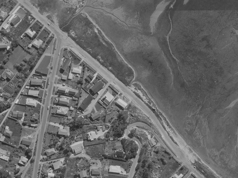 65 McCormacks Bay Road from the air, 1970-1974