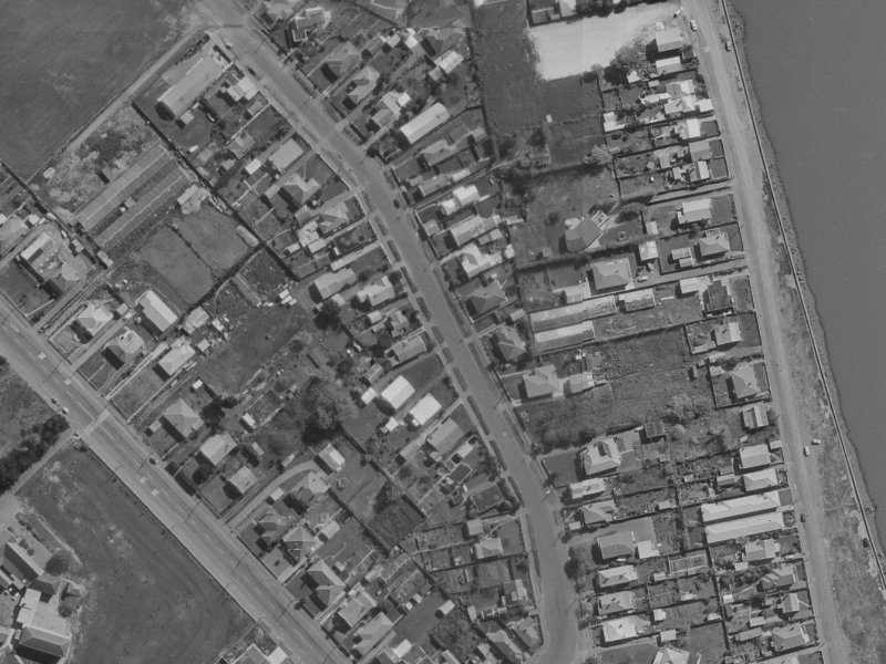 29 Celia Street from the air, 1970-1974
