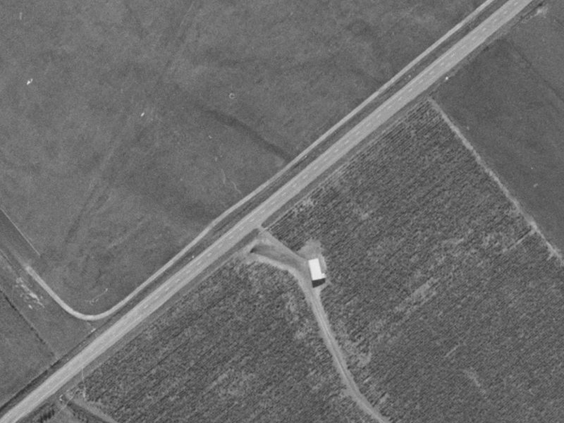 9 Longspur Avenue from the air, 1970-1974