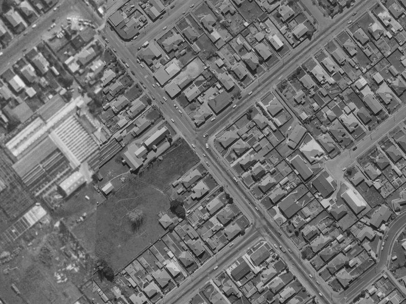 234 Barrington Street from the air, 1970-1974