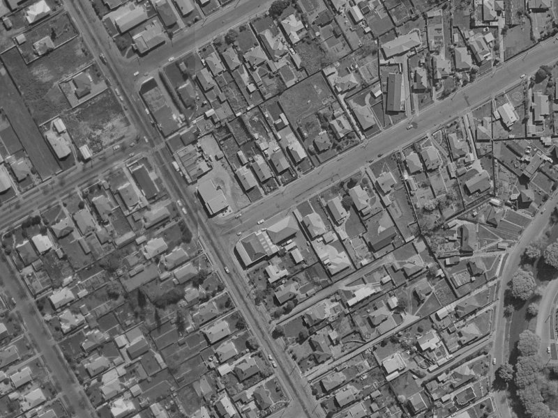 6 Beckford Road from the air, 1970-1974