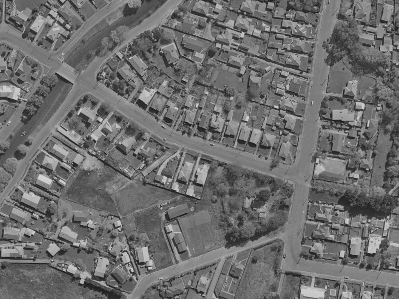 76 Beckford Road from the air, 1970-1974