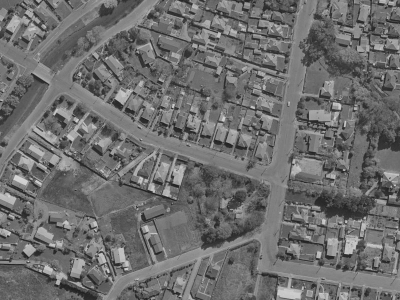 99 Beckford Road from the air, 1970-1974