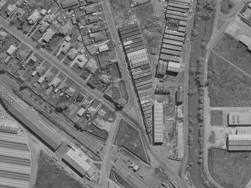 53 Tanner Street from the air, 1970-1974