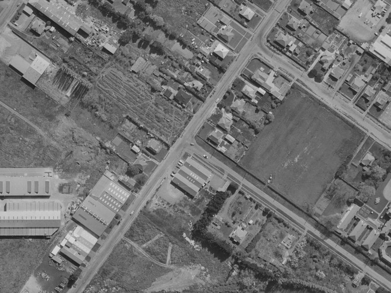101 Bamford Street from the air, 1970-1974