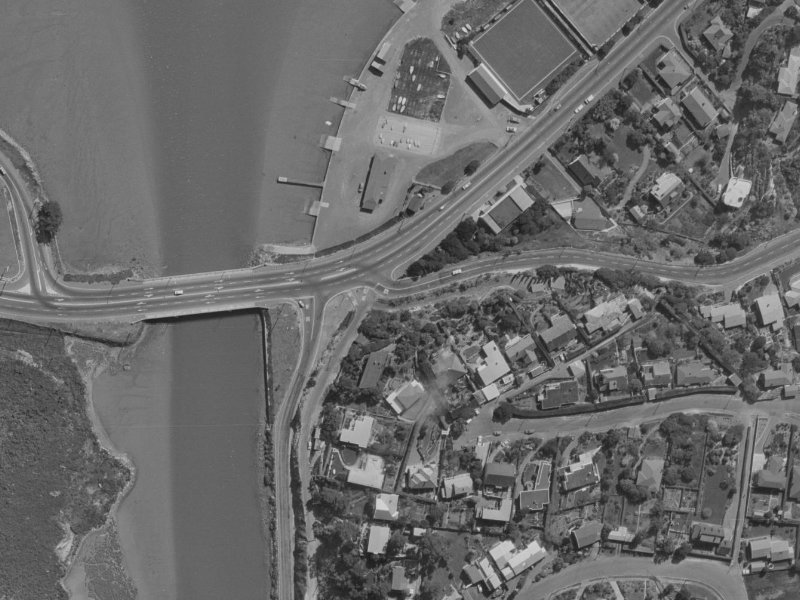 1 St Andrews Hill Road from the air, 1970-1974
