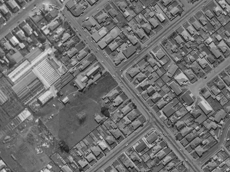 217b Barrington Street from the air, 1970-1974