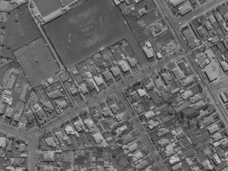 23 Gamblins Road from the air, 1970-1974