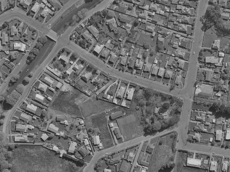 74 Beckford Road from the air, 1970-1974