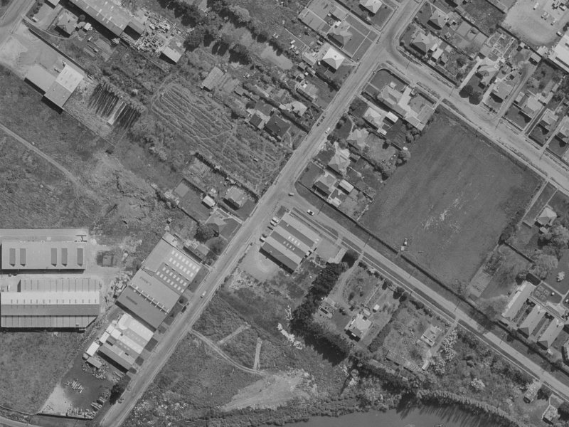 103 Bamford Street from the air, 1970-1974