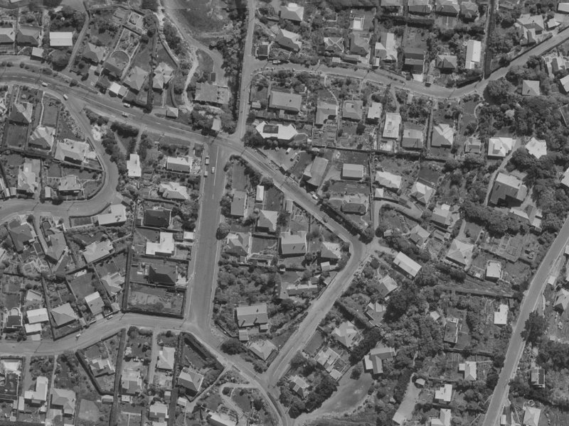 58 Saint Andrews Hill Road from the air, 1970-1974