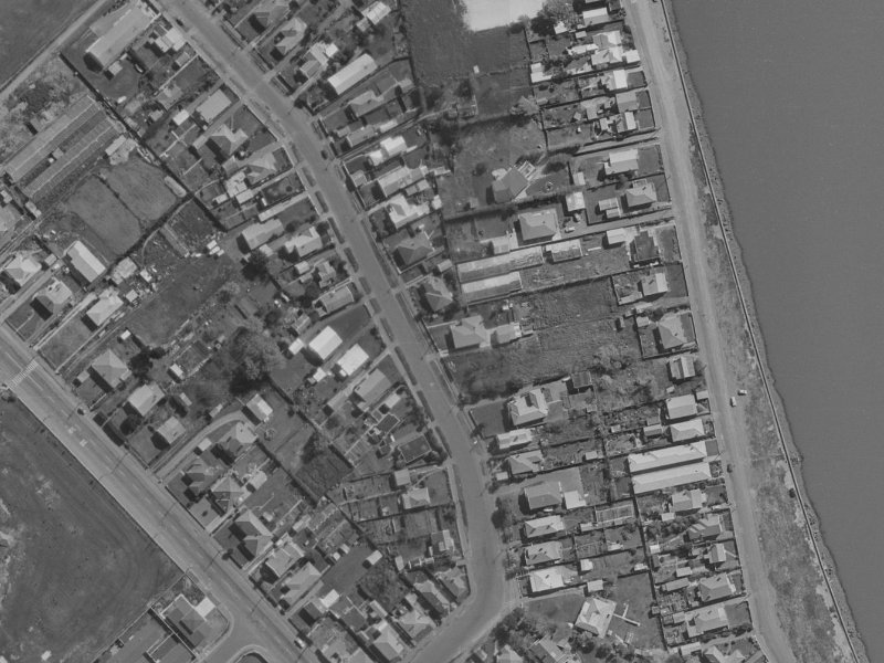 34 Celia Street from the air, 1970-1974