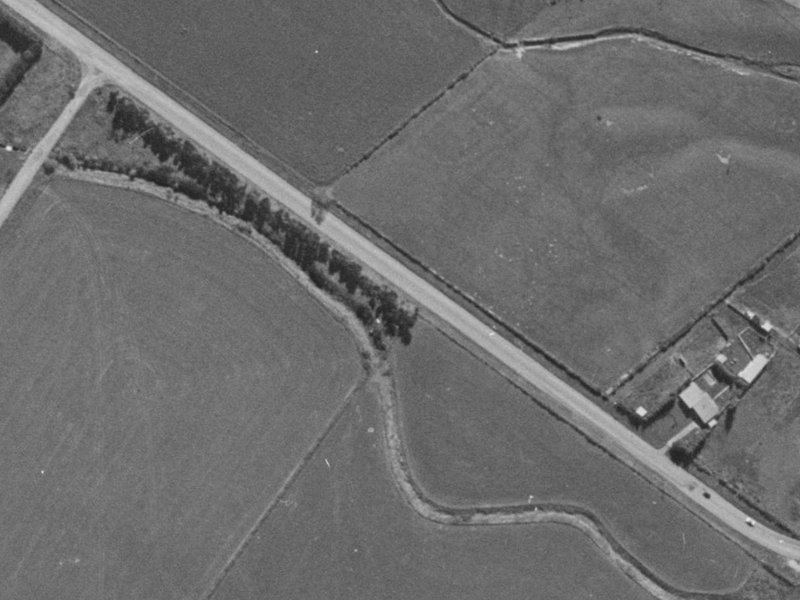 140 Awatea Road from the air, 1970-1974
