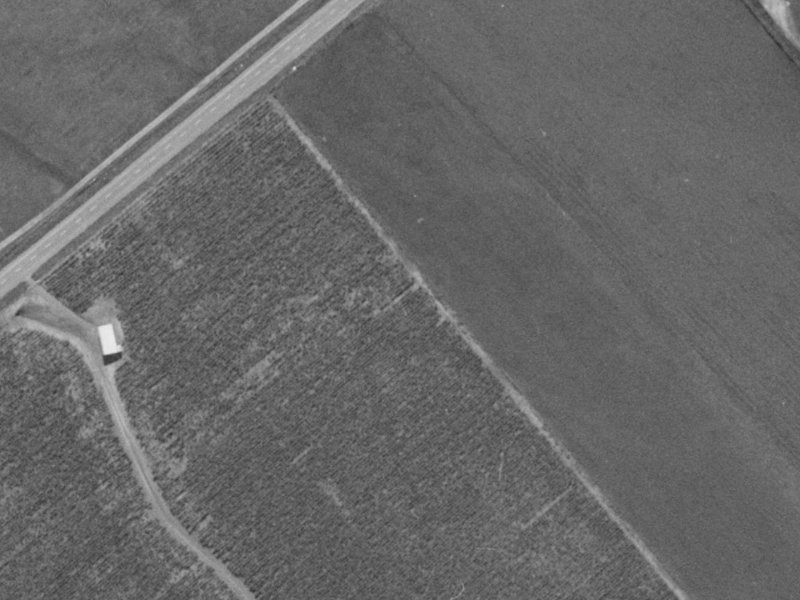 9 Broken Run from the air, 1970-1974