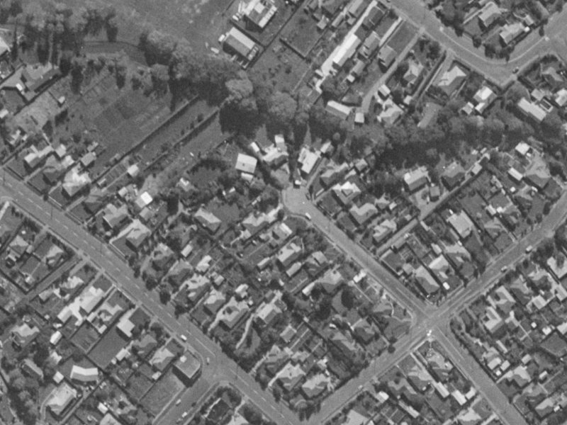7 Weir Place from the air, 1970-1974