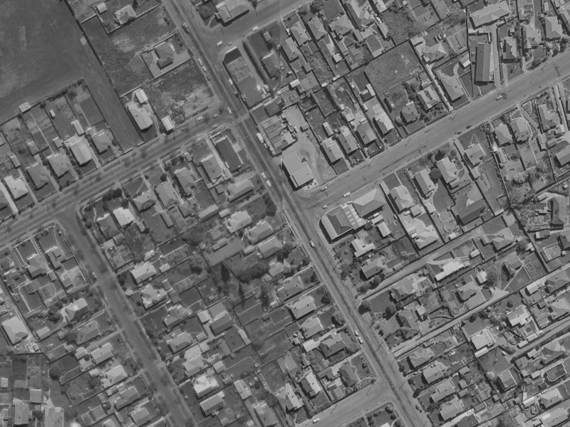 Wilsons Road South from the air, 1970-1974