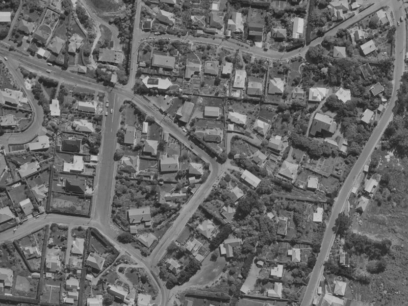 67 Saint Andrews Hill Road from the air, 1970-1974