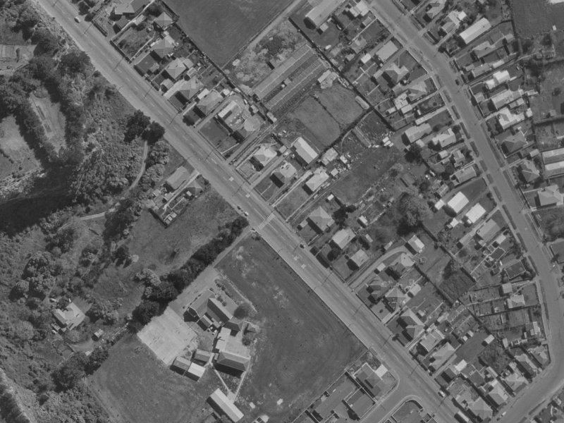 43 Main Road from the air, 1970-1974