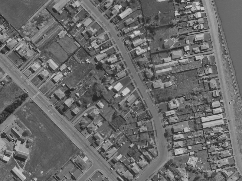 25 Celia Street from the air, 1970-1974