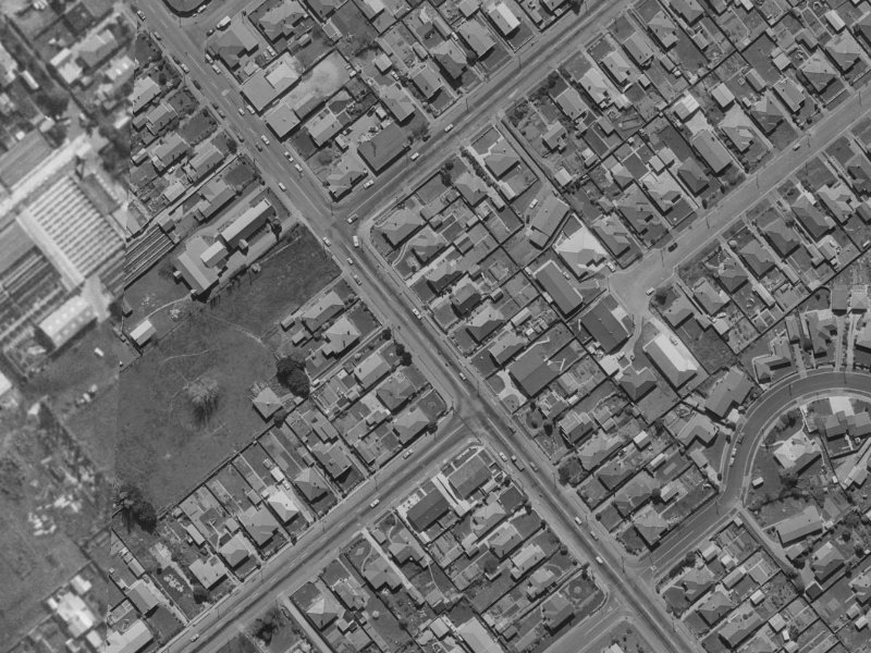 228 Barrington Street from the air, 1970-1974