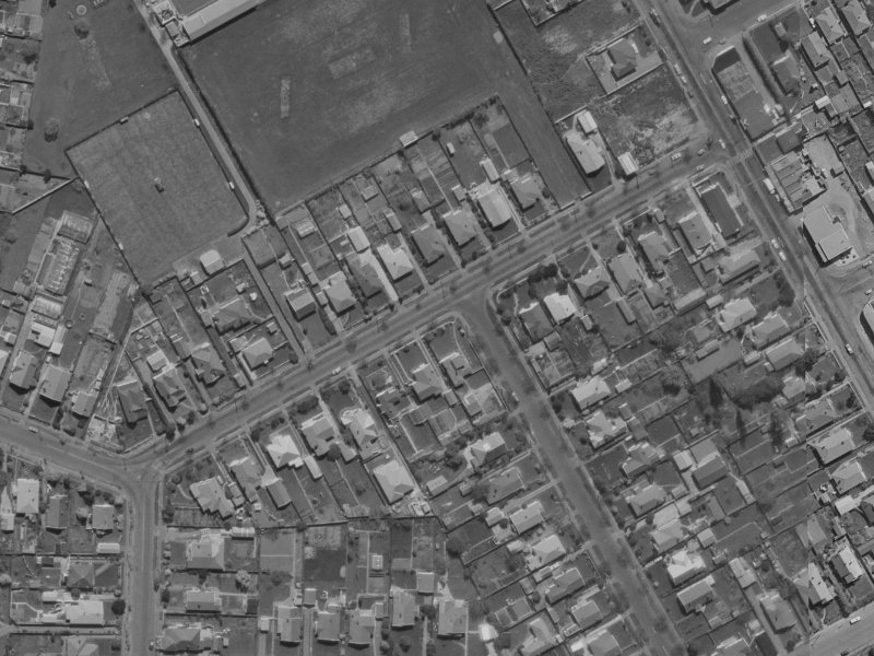 2 Ngaio Street from the air, 1970-1974