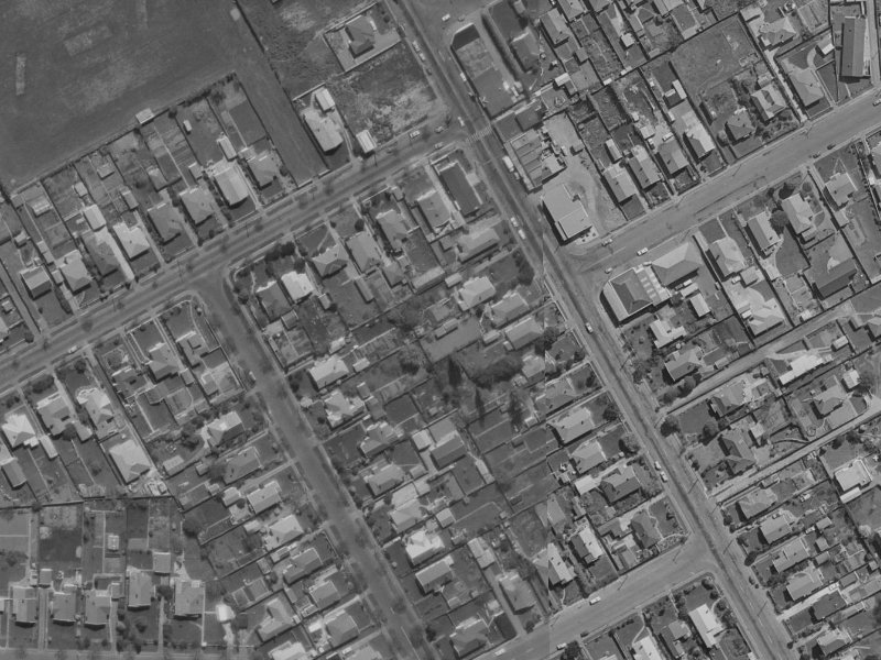 91 Wilsons Road South from the air, 1970-1974