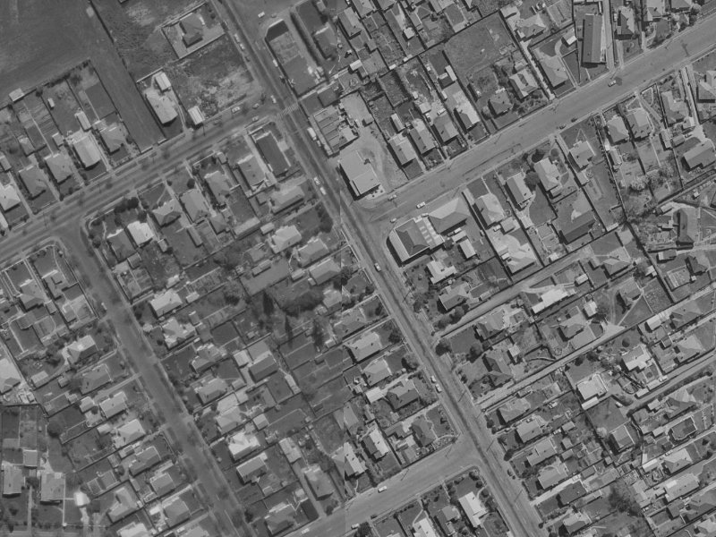 87 Wilsons Road from the air, 1970-1974