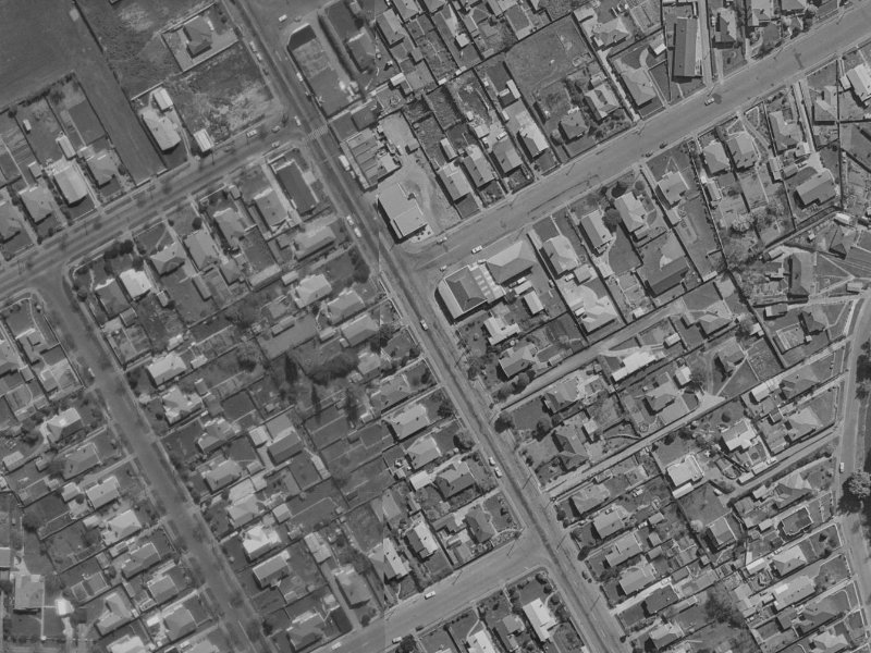 88 Wilsons Road from the air, 1970-1974