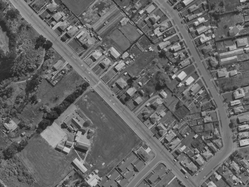 47A Main Road from the air, 1970-1974
