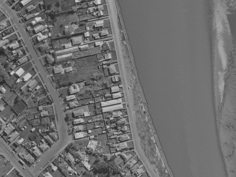 51 Beachville Road from the air, 1970-1974