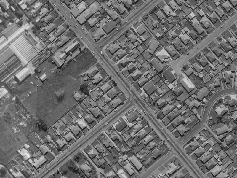 207 Barrington Street from the air, 1970-1974