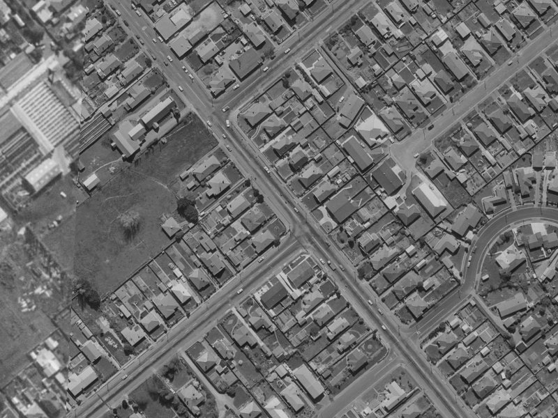 226 Barrington Street from the air, 1970-1974