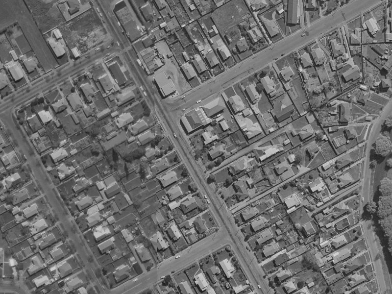 86 Wilsons Rd South from the air, 1970-1974
