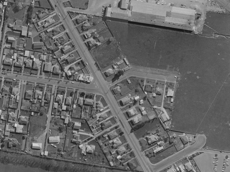 84 Grange Street from the air, 1970-1974