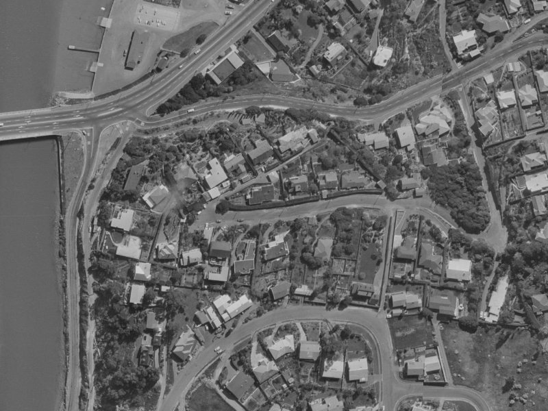 68 Te Awakura Terrace from the air, 1970-1974
