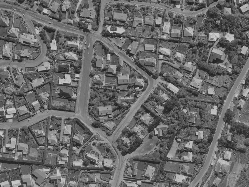 72A Saint Andrews Hill Road from the air, 1970-1974
