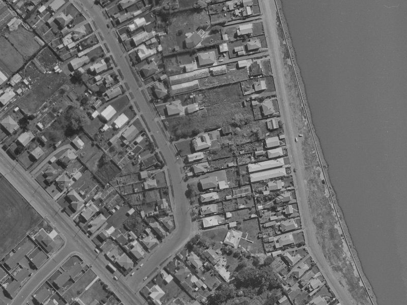 24 Celia Street from the air, 1970-1974