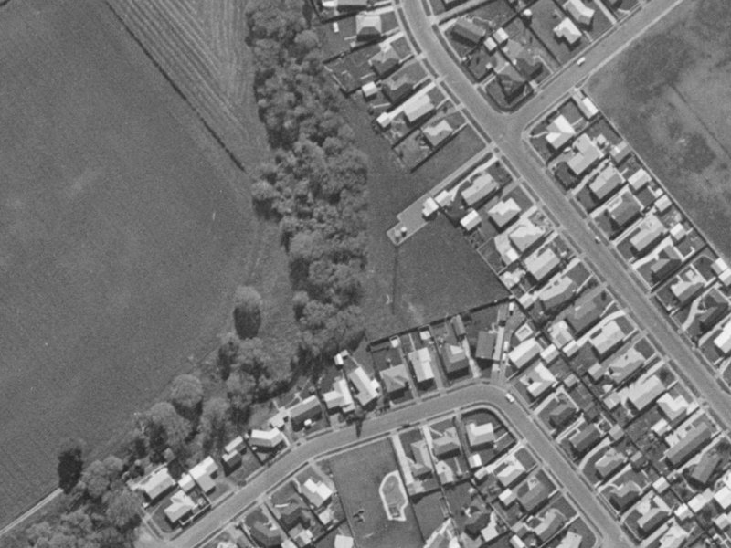 4 Fountainhead Lane from the air, 1970-1974