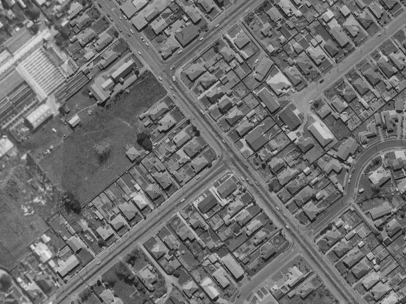 205 Barrington Street from the air, 1970-1974