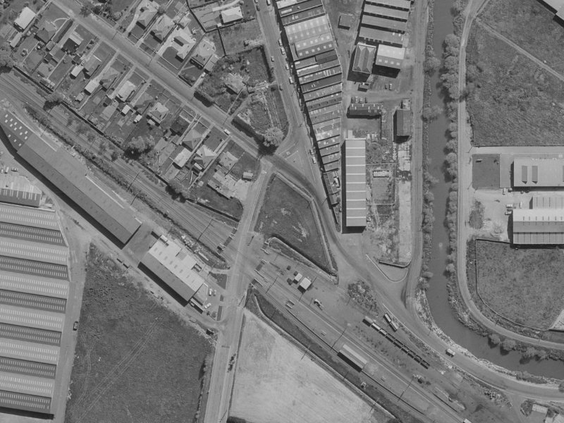 70 Maunsell Street from the air, 1970-1974