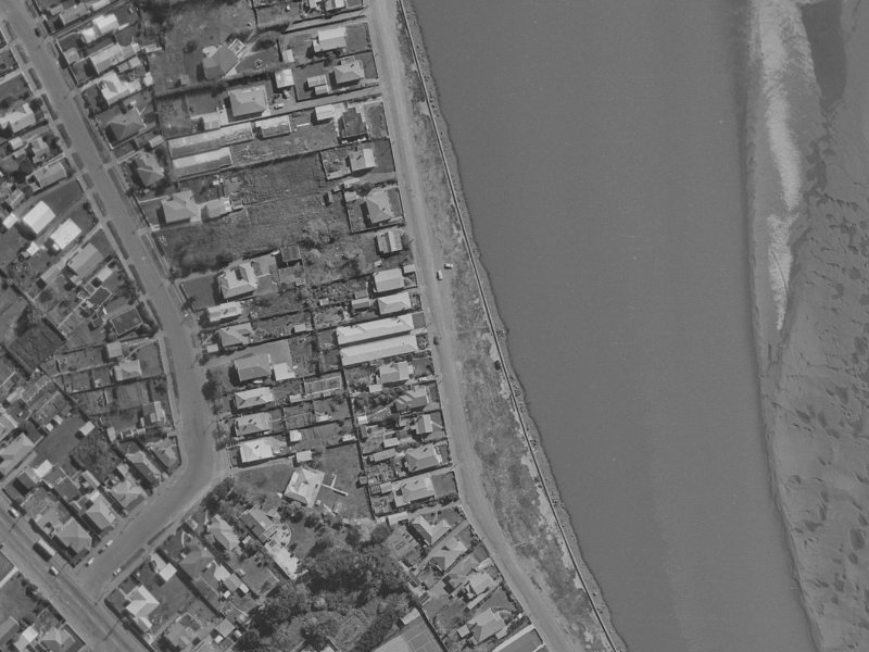 45 Beachville Road from the air, 1970-1974