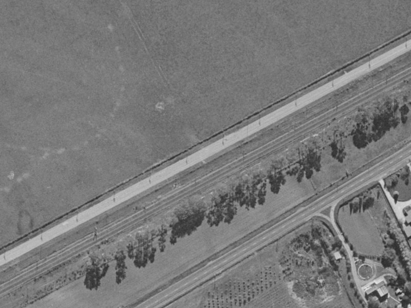 70 Jones Road from the air, 1970-1974