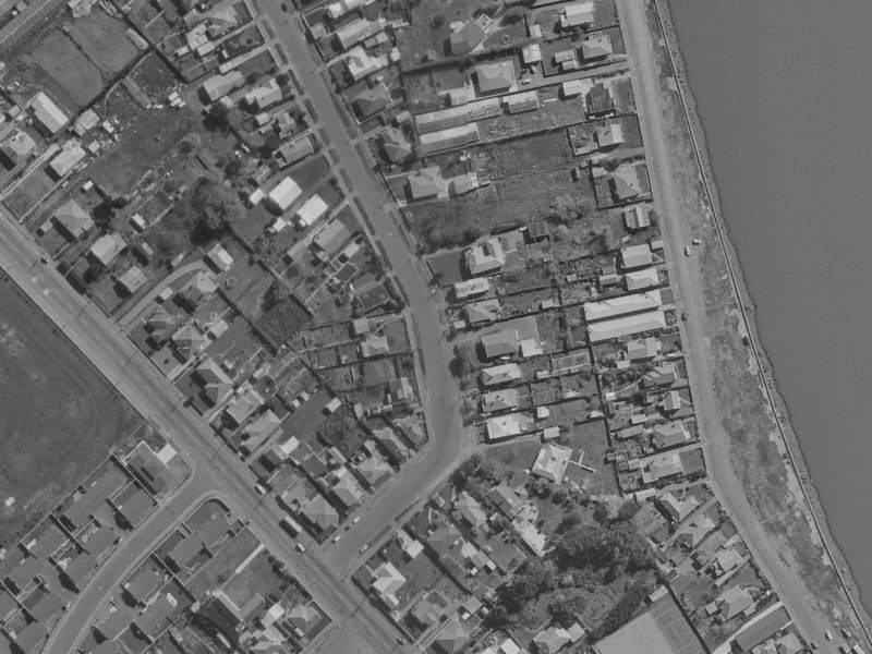 24C Celia Street from the air, 1970-1974