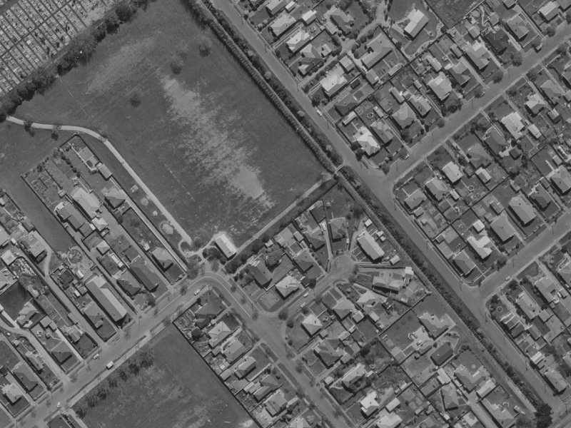 5 Bard Street from the air, 1970-1974