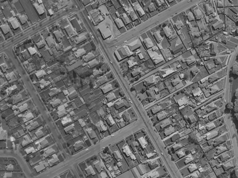 77 Wilsons Rd South from the air, 1970-1974