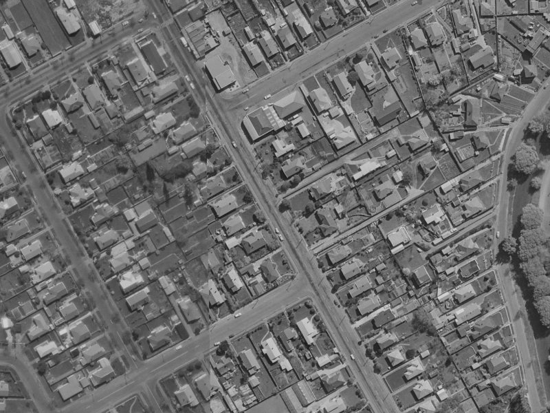 82 Wilsons Road from the air, 1970-1974