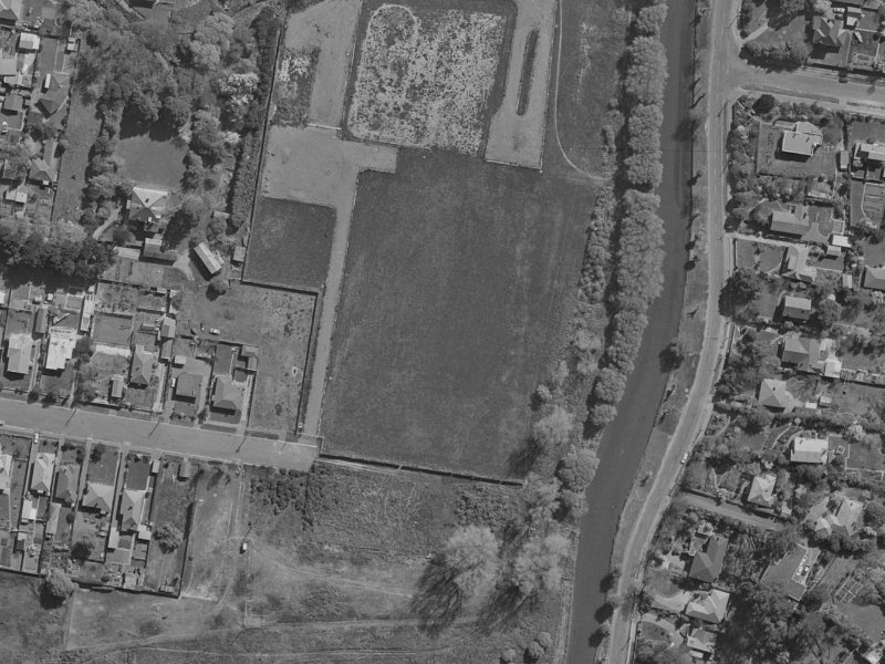 62 Butler Street from the air, 1970-1974