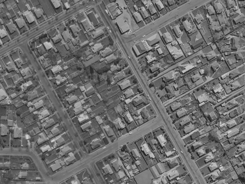 79 Wilsons Road South from the air, 1970-1974