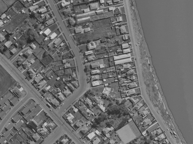 18 Celia Street from the air, 1970-1974