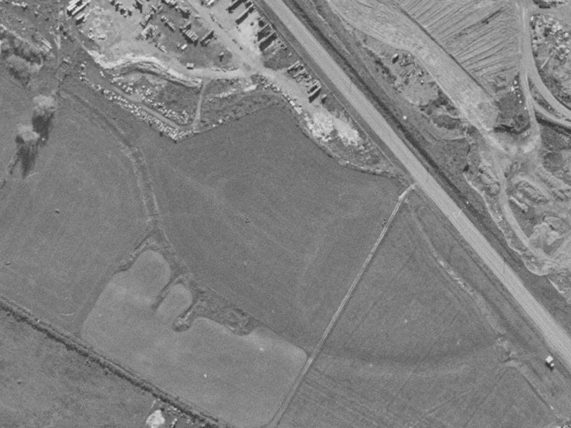 23 Columbia Avenue from the air, 1970-1974